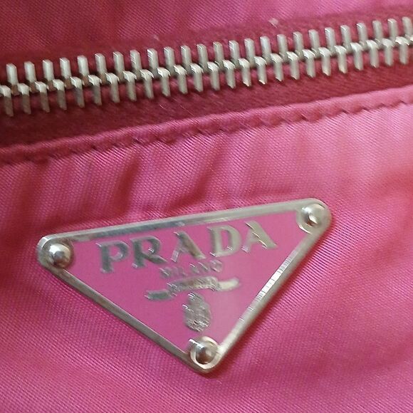 Authentic Prada Pink Nylon Tote Bag - Picture 9 of 13